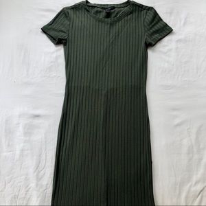 Forever 21 green pencil dress.